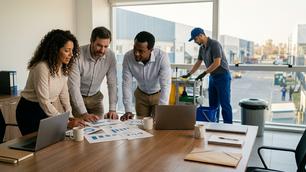 Costos ocultos de gestionar limpieza con personal propio vs. tercerización en oficinas industriales